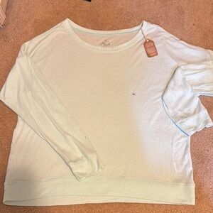 Light Blue Long Sleeve Top